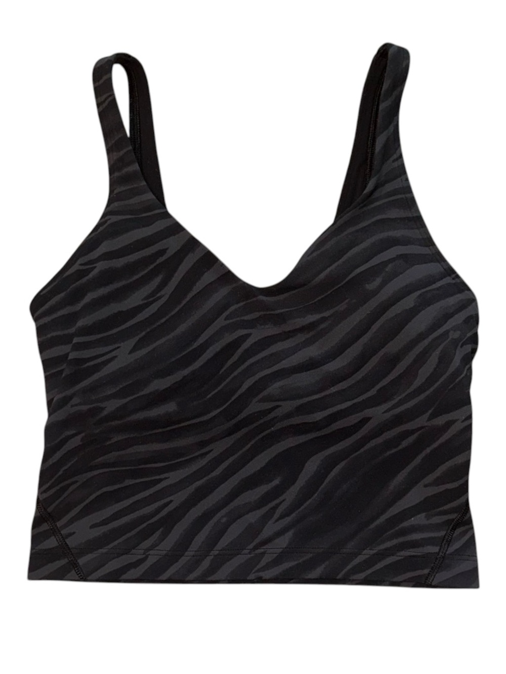 Lululemon Align Tank Le Tigre Camo Deep Coal Multi Size 2